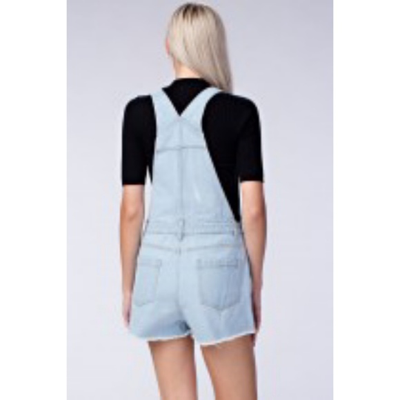 3/$25 Denim Distredsed Overalls - Picture 7 of 8